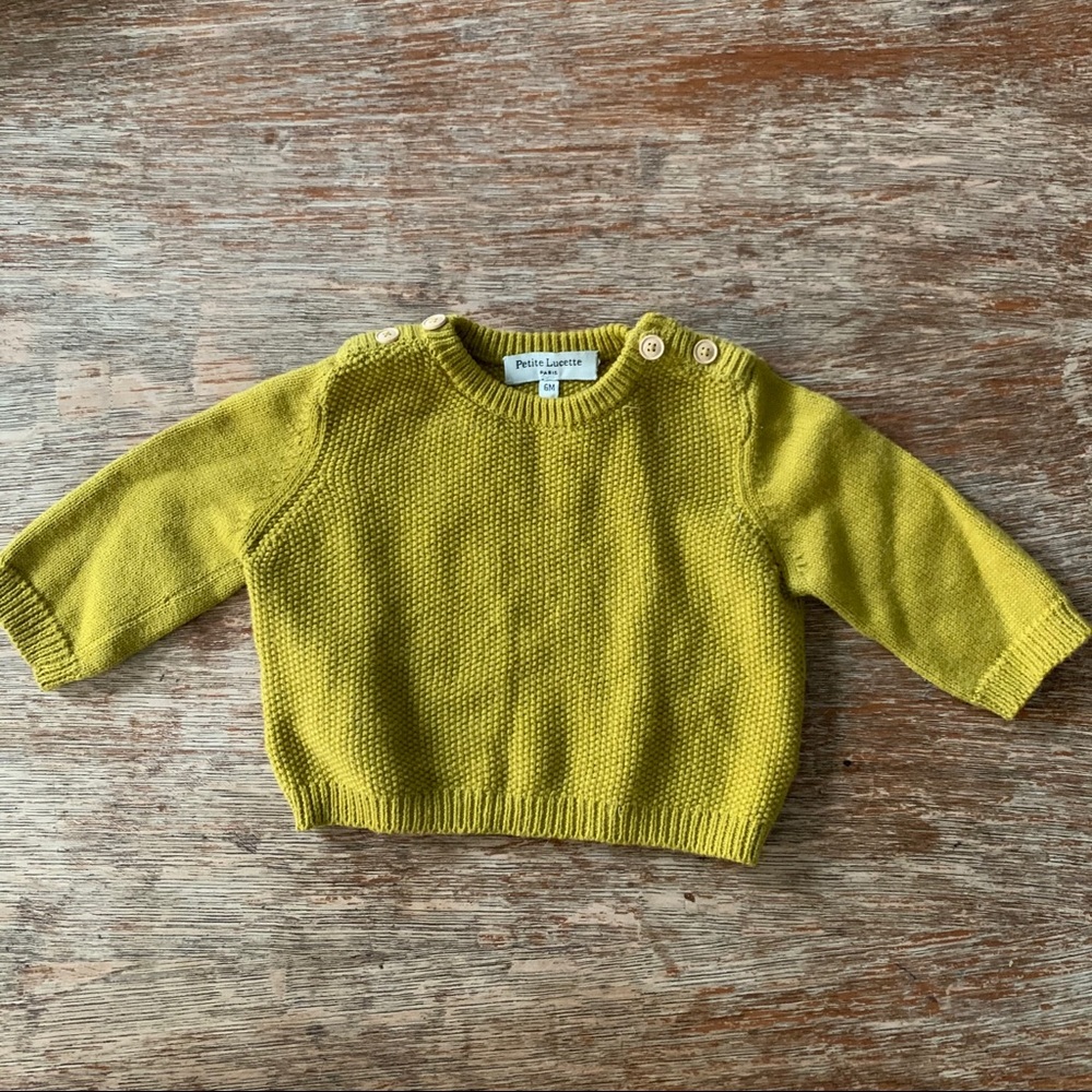 Petite Lucette Baby Wool Sweater